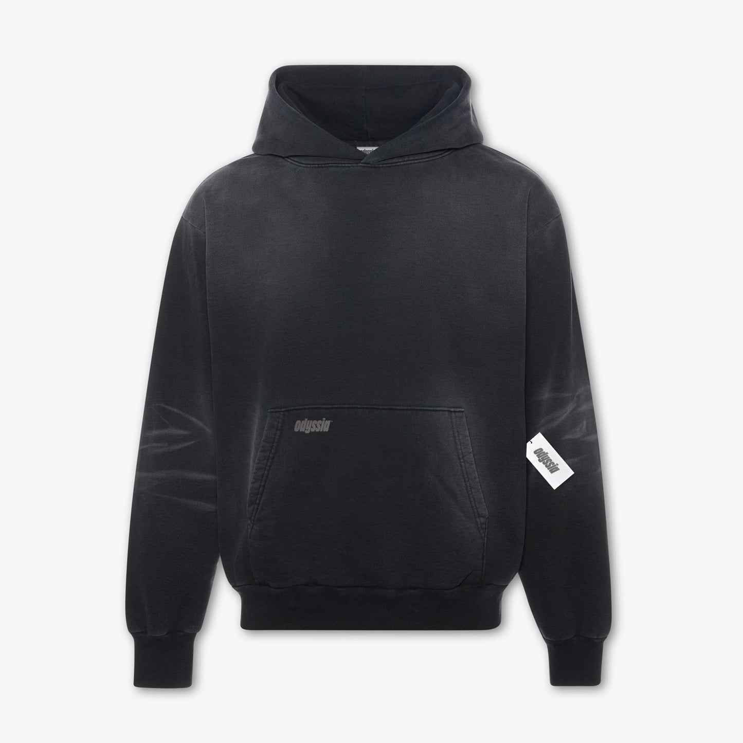 Faded Hoodie Black